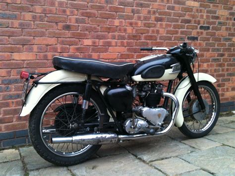 1958 Oily Rag Triumph T110 650cc Pre Unit Original Registration Number