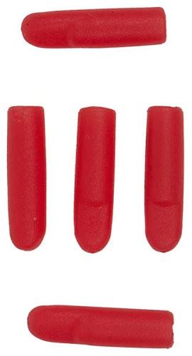 10ks Gumové Převleky Fox Rage Predator Red Treble Hook Sleeves