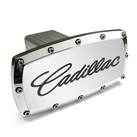 Cadillac Engraved Billet Aluminum Tow Hitch Cover Walmart