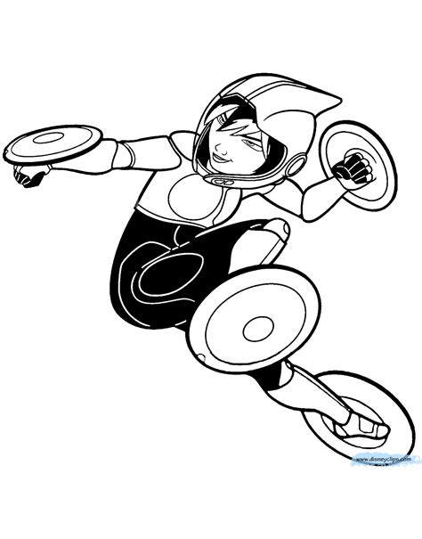 Gogo Big Hero 6 Coloring Coloring Pages