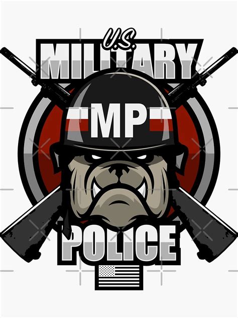 United States Military Police Sticker For Sale By Strongvlad Redbubble