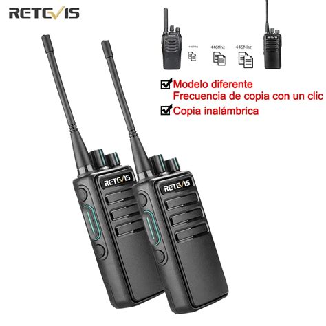 Retevis Walkie Talkie PMR 446 RB629 Radio Bidireccional Port Til De