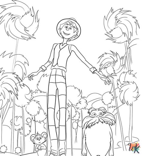 Dibujos Para Colorear The Lorax By Dibujosparacolorear On Deviantart