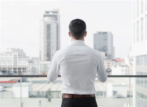 premium photo stylish business man  shot