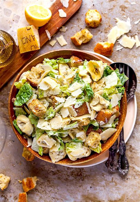 Tortellini Caesar Salad Two Peas Their Pod