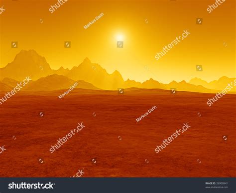 Red Desert Sunset Stock Photo 26900941 : Shutterstock