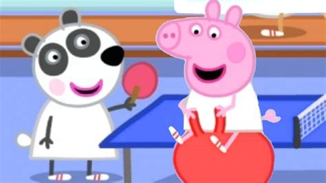 Peppa Pig English Episodes Gym Class With Peppa Pig And Mandy Mouse