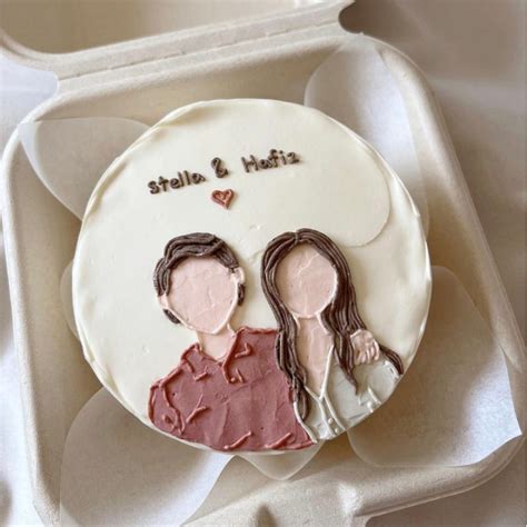 [hỏa Tốc 30p 1h Tp Hcm] Bánh Kem Mini Bento Cake Decor Kiểu Couple