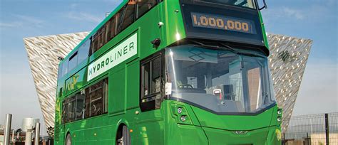 Wrightbus Hydrogen Buses Travel 1 Million Miles