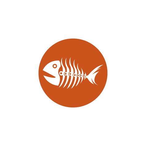 fishbone logo vector 11579352 Vector Art at Vecteezy