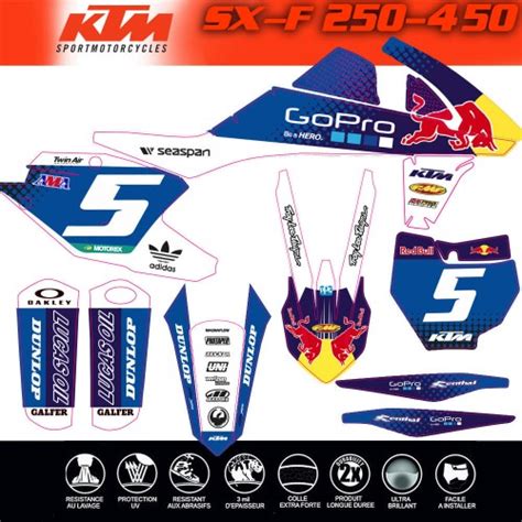 Decografix Propose Pour Toute La Gamme De Motocross Ktm Le Meilleur Des