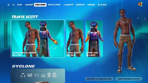 Travis Scott Is Back In Fortnite Youtube