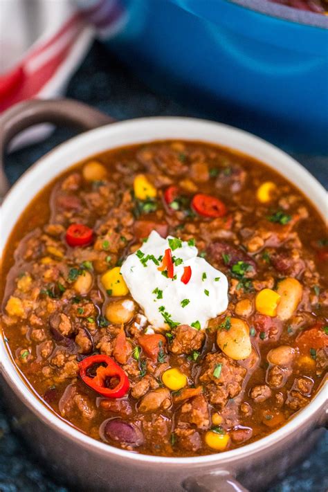 Classic Beef Chili Recipe Sweet And Savory Meals