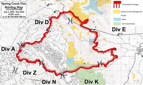 Spring Creek Fire Archives Wildfire Today