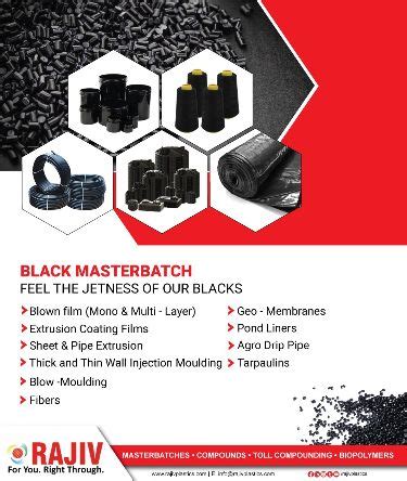 Black Masterbatch Rajiv Plastics Plastic Industry Engineering