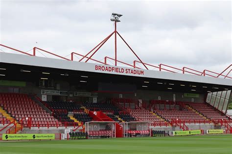 Ticket Information For Crawley News Swindon Town