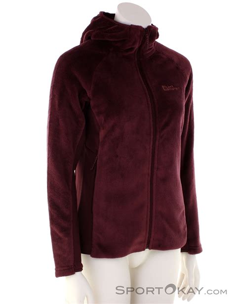 Jack Wolfskin Rotwand Hooded Fz Damen Fleecejacke Sweater