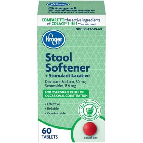 Kroger Stool Softener Stimulant Laxative Ct From Kroger Instacart