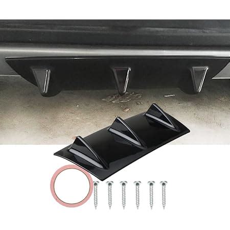 Amazon Otpoutopa Universal Car Spoiler Rear Bumper Lip Diffuser