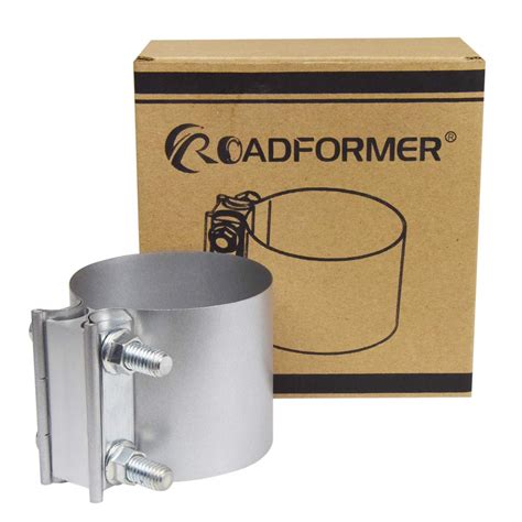 Buy Roadformer Butt Joint Exhaust Clamp Aluminized Steel For