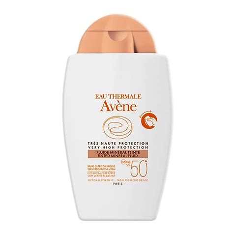 Protetor Solar Avene Fluido Mineral Com Cor Fps 50 40ml