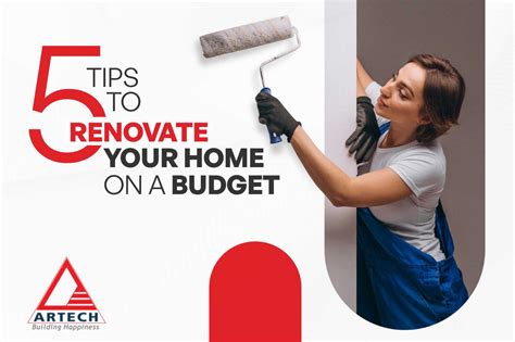 5 Tips To Renovate Your Home On A Budget Home Renovation Tips Page