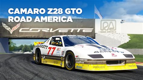 Camaro Z28 Imsa Gto Road America Assetto Corsa Cockpit Replay Youtube