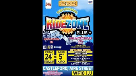 Ridezone Plus Castleford Fun Fair Vlog Scream Machine