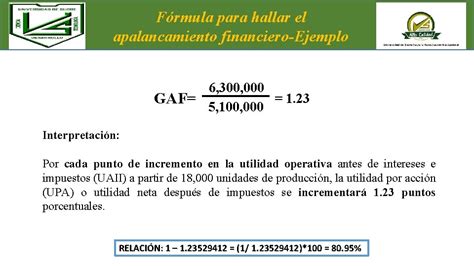 APALANCAMIENTO OPERATIVO Y FINANCIERO FACULTAD DE CIENCIAS ECONMICAS