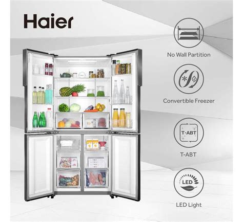 Buy Haier L Inverter Frost Free Side By Side Refrigerator Hrb