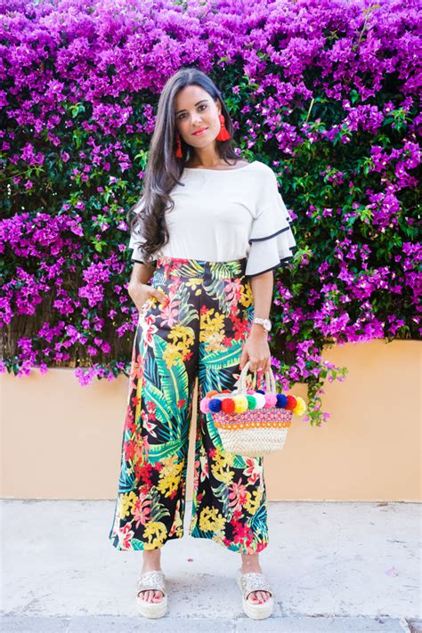 Tropical Pants Moda Crímenes De La Moda