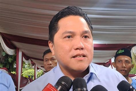 Harga BBM Pertamina Di Februari Tak Naik Erick Thohir Jaga Daya Beli