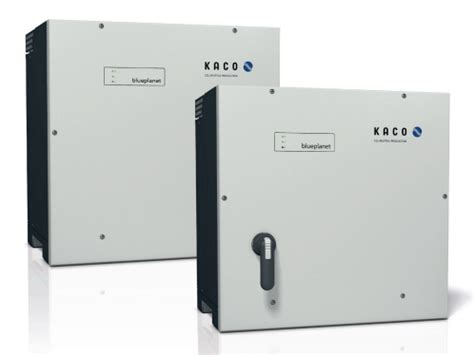 KACO Blueplanet 155 165 TL3 Solar Inverter Datasheet ENF