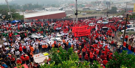 Así de concurrida estuvo la marcha del Día del Trabajador en la capital