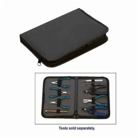 Plier Pouch Zippered Leatherette Tool Storage