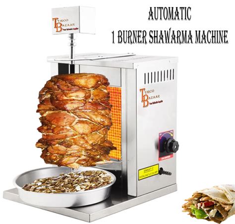 Buy Turcobazaar Automatic Mini Shawarma Doner Kebab Machine For Home