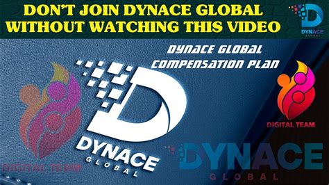 Dynace Global Compensation Plan Explanation Youtube