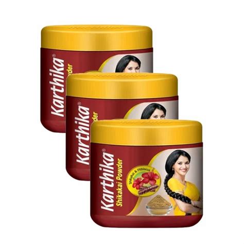 Karthika Shikakai Powder G Pack Of Organic Shikakai Powder