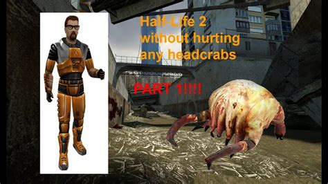 Half Life 2 Without Hurting Any HEADCRABS Part 1 YouTube