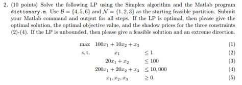 Simplex Algorithm In Matlab Darelomj