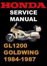 Honda Goldwing Gl Gl A Gl D Limited Aspencade Motor Cycle