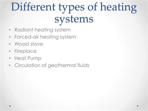 Ppt Heating Systems Powerpoint Presentation Free Download Id 3515064