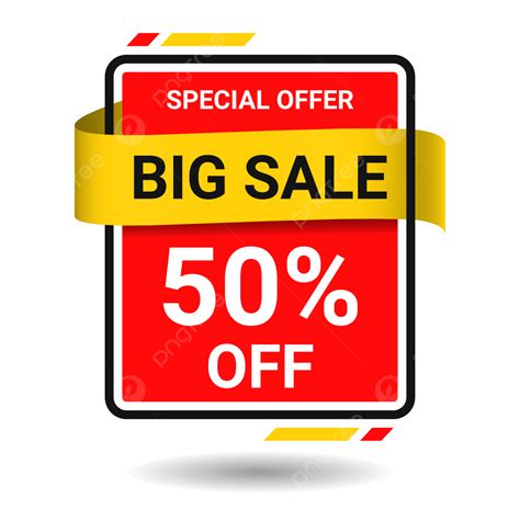 Big Sale Banner Vector Illustration Big Sale Sale Shopping Png And