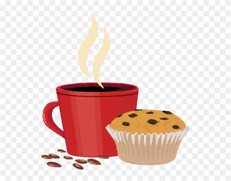 Coffee And Muffin Clipart The Red Sled History Clipart Coffee Muffin