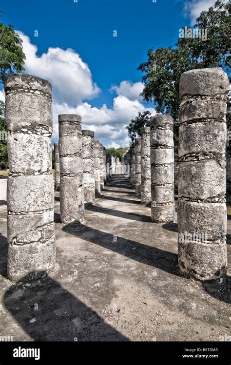 Chichen Itza Mexico Ancient Mayan Ruins At Chichen Itza Yucatan