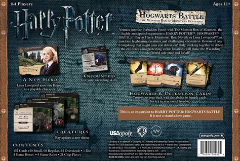 Jeu Harry Potter Bataille Poudlard La Monstrueuse Bo Te Des