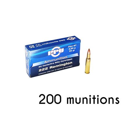 Munitions Partizan Rem Fmj Grains