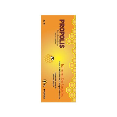 BC PHARMA BAUME GINGIVAL PROPOLIS Parapharmacie Maroc