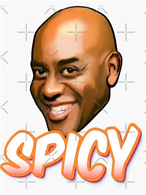 Ainsley Harriott Spicy Meme Funny Quote Sticker For Sale By