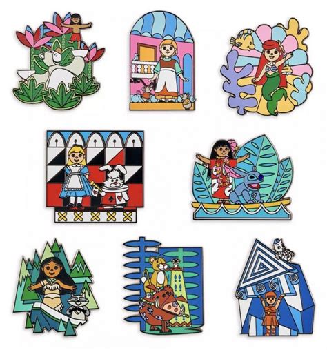 Its A Small World Disney Character 2023 Mystery Pin Set Disney Pins Blog